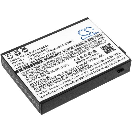 Battery Replacement Plextalk 013-6564904 for PTP1 Pocket Daisy Player - 1