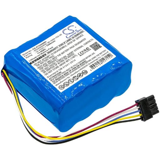 Battery Replacement Zimmer 60-4000-702-00 for 4000TS ATS 2000 - 1