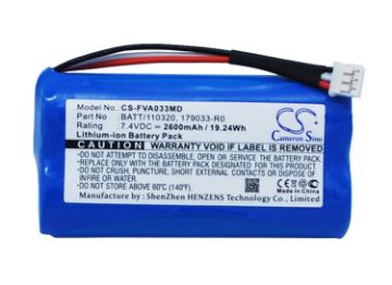 Battery Replacement Fresenius 110320-O 179033 179033-R0 179033-R2 88888749 for Voluma Volumat Agilia - 1