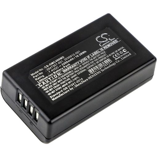 Battery Replacement for GE EKG Mac 400/600 - 1
