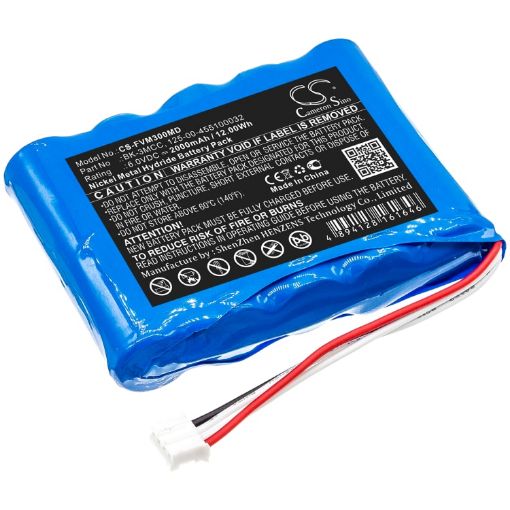 Fresenius 125-00-455100032 BK-3MCC Battery Replacement for Injectomat 500D - 1