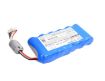 Battery Replacement Fukuda BTE-001 for Cardimax FX-8222 FX-8322 - 2