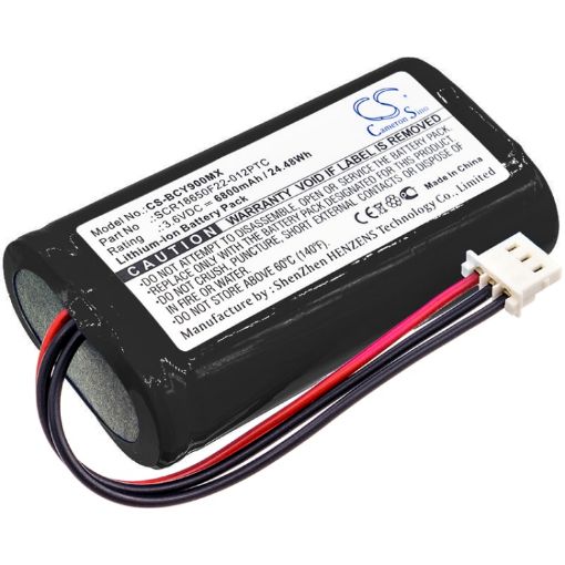 Battery Replacement Bionet SCR18650F22-012PTC for Oximete OXY9 Wave - 1