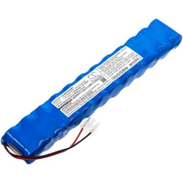 Battery Replacement for Bruker 12N-1800SCR 12N-2000SCR 12N-3000SCR Defibrillator - 1