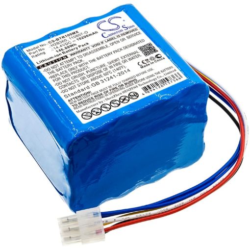 Battery Replacement Bellavista 030.811.020 110807-O 300.784.00 H2B360 for 1000 Respirator - 1