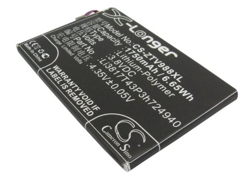 ZTE Li3817T43P3h724940 Battery Replacement for Athena Grand S - 1