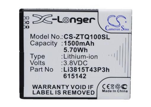 Picture of Battery Replacement Amazing Li3815T43P3h615142 for A4c