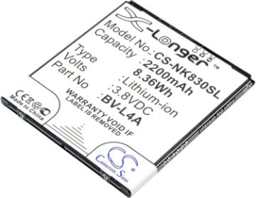 Replacement Battery Nokia BV-L4A for RM-1141 Tesla - 1