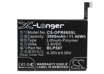 Replacement Battery Oppo BLP585 for R6607 U3 - 1