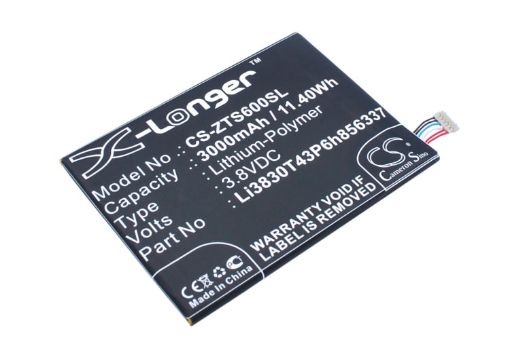 ZTE Li3830T430T43P6h856337 Battery Replacement for BA602 Blade A602 - 1
