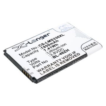 LG BL-46ZH EAC63079701 Battery Replacement for AS330 AS375 - 1