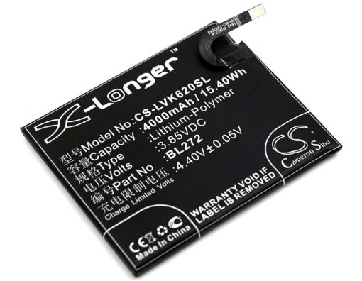 Lenovo BL272 SB18C10605 Battery Replacement for Vibe K6 Power - 1
