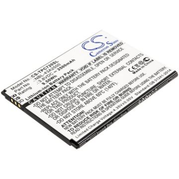 Battery Replacement Neffos NBL-43A2500 for C7s TP7051A - 1