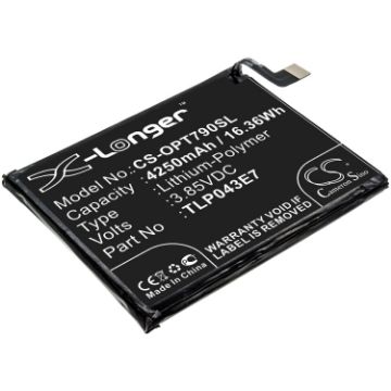 Alcatel TLp043E1 TLP043E7 Battery Replacement for T790H T790S - 1