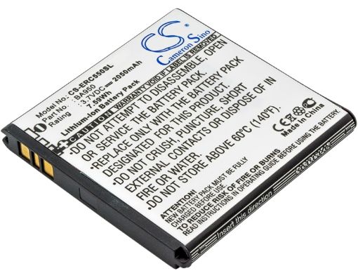 Picture of Battery Replacement Sony BA950 for BSP60
