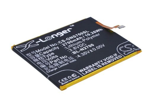 Picture of Battery Replacement Gionee BL-N2700 for Elife S7 GN9006
