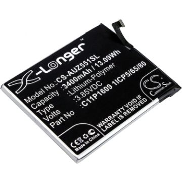 Battery Replacement Asus C11P1609 1ICP5/65/80 for X00DDA Z00DDA - 1