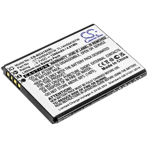 Picture of Battery Replacement Cricket TL14H504357W for Debut Flip U102AC