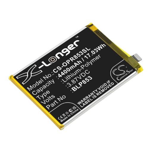 Battery Replacement Oppo BLP853 for CPH2113 CPH2205 - 1