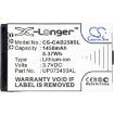 Replacement Battery Caterpillar UP073450AL for B25 - 3