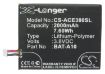 Battery Replacement Acer BAT-A10 KT.0010S.010 for E380 Liquid E3 - 5