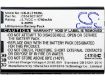 Blu C654362190T Battery Replacement for T192 Tank Li - 5
