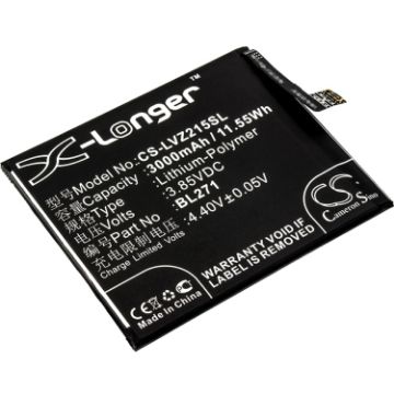 Lenovo BL271 Battery Replacement for Z2151 ZUK Edge - 1