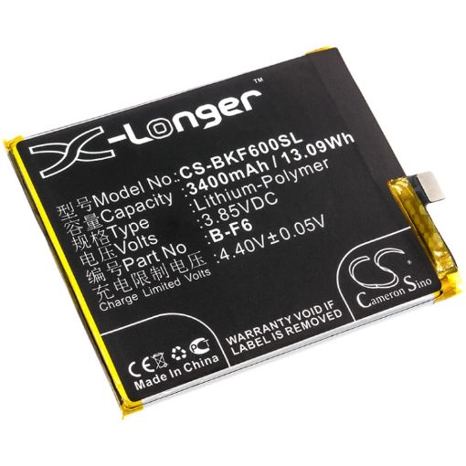 Battery Replacement Vivo B-F6 for NEX Nex Dual Display - 1