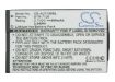 Audiovox BTR-7126 Battery Replacement for CDM-7126 CDM-7176 - 5