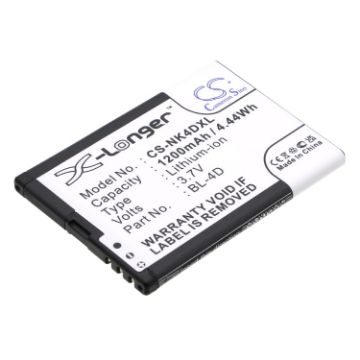 Nokia BL-4D Battery Replacement for E5 E5-00 - 1
