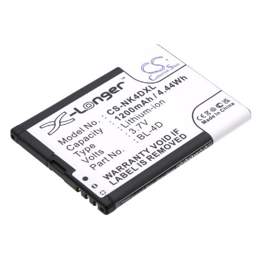 Nokia BL-4D Battery Replacement for E5 E5-00 - 1