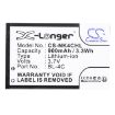 Battery Replacement Manta JB-4C for MS1701 TEL2405 - 3