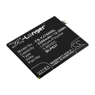 Oneplus BLP637 Battery Replacement for 5 5 Dual SIM - 1