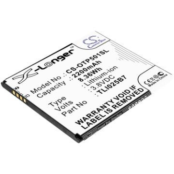 Alcatel TLI025B7 Battery Replacement for 5011A A3 Plus - 1