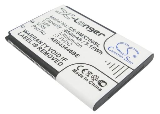 Samsung AB043446BC Battery Replacement for GT-C5212 GT-E1080 - 1