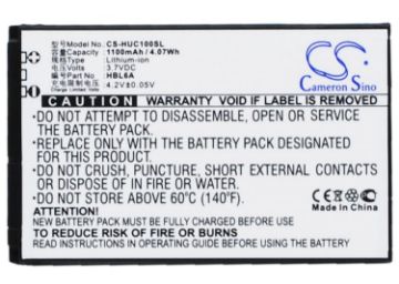 Replacement Battery Huawei HBC100S HBL6A for C2600 C2605 - 1