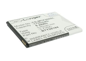 Mobistel BTY26184 Battery Replacement for Cynus F5 MT-8201B - 1