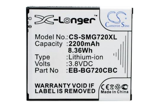 Samsung EB-BG720CBC EB-BG720CBK Battery Replacement for Galaxy Grand 3 Duos - 1