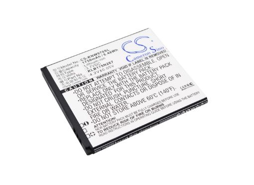Battery Replacement Fly KLB175N267 for N970 N970S - 1