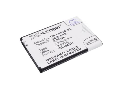 Replacement Battery for LG BL-54SG BL-54SH - 1