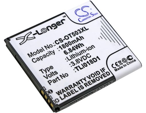 Alcatel TLi018D1 TLi018D2 Battery Replacement for One Touch Link Y858 Y858V - 1