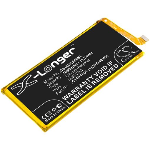 Battery Replacement Asus 0B200-03010300 C11P1801 for ROG Phone ZS600KL - 1