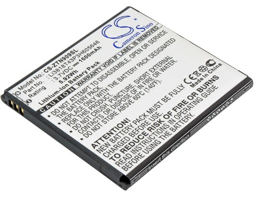 ZTE Li3715T42P3H605646 Li3818T43P3H605646 Battery Replacement for N909 U818 - 1