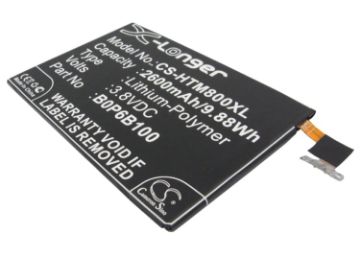 Battery Replacement HTC 35H00214-00M 35H00214-01M B0P6B100 BOP6B100 for 0P8B200 - 1