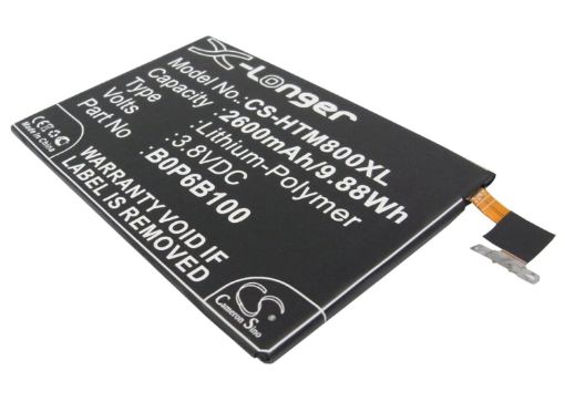 Battery Replacement HTC 35H00214-00M 35H00214-01M B0P6B100 BOP6B100 for 0P8B200 - 1
