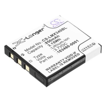 Picture of Battery Replacement Honeywell 163480-0001 50129434-001FRE 865037 HHPI363 for 8650 8670