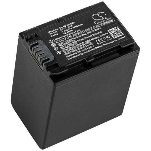 Sony NP-FV100A Battery Replacement for FDR-AX33 FDR-AX40 - 1