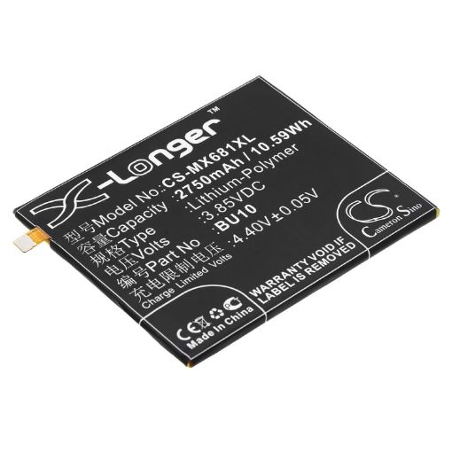 Meizu BU10 Battery Replacement for Meilan U10 Dual SIM - 1