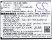 Highscreen TBT9780A1 Battery Replacement for B2000A Thor - 3