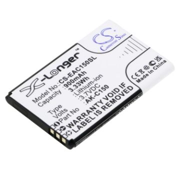 Emporia AK-C150 Battery Replacement for Telme C150 C151 - 1